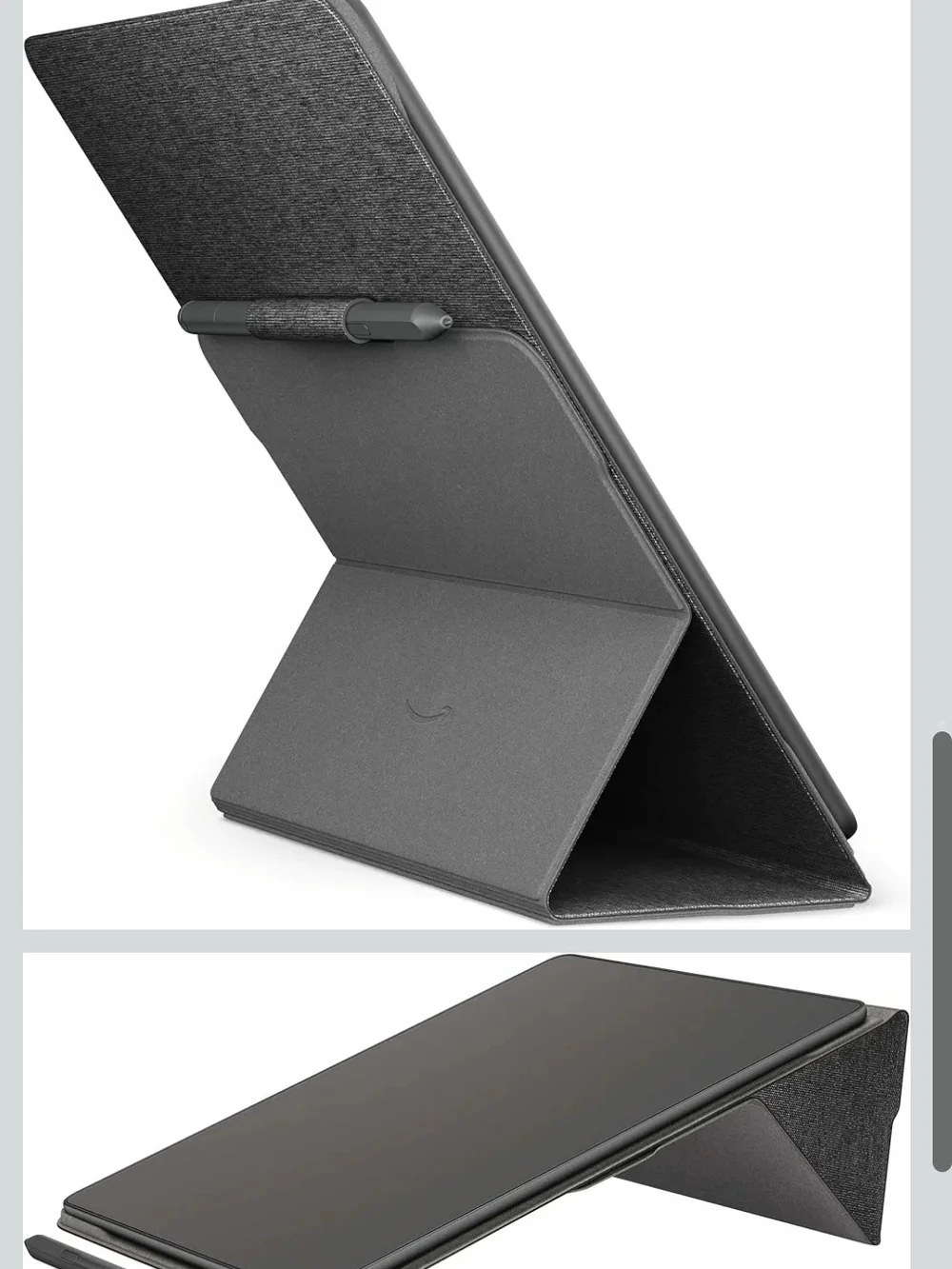 Amazon Kindle Accessories Store Amazon Kindle Scribe Fabric Folio Cover with Ma